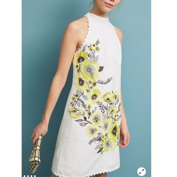 Maeve by Anthropologie Petunia Shift Dress Size 0 - Picture 1 of 9